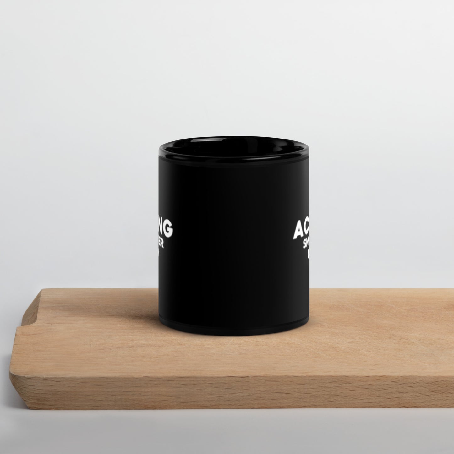 Black Glossy Mug